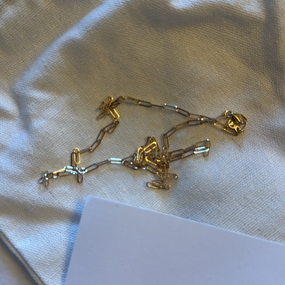 Mejuri Boyfriend Chain 18” New with Box 14K Gold - Picture 5 of 5